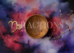 Zodiac Digital Background: Capricorn (Dec 22nd - Jan 19th)
