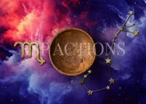 Zodiac Digital Background: Scorpio (Oct 23rd - Nov 21st)