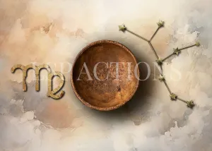 Zodiac Digital Background: Virgo (Aug 24th - Sep 22nd)